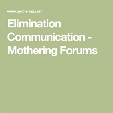 Mothering Forum